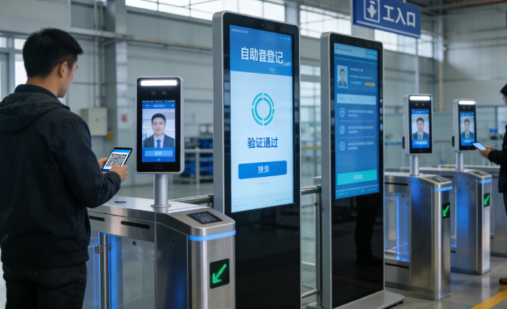 4. 告别人工繁琐，工厂智慧访客管理系统实现访客全流程智能化管控(图1)